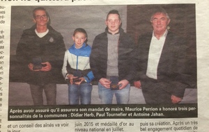 La Médaille de la Ville pour Didier ERB !