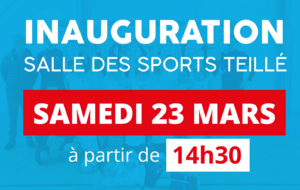 Inauguration salle des Sports Teillé