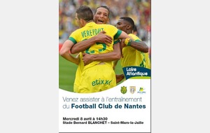 [FC NANTES]> Entraînement délocalisé à St-Mars la Jaille
