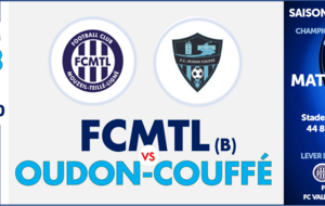 [D2]&gt; FC MTL (B) - FC OUDON-COUFFE (A)