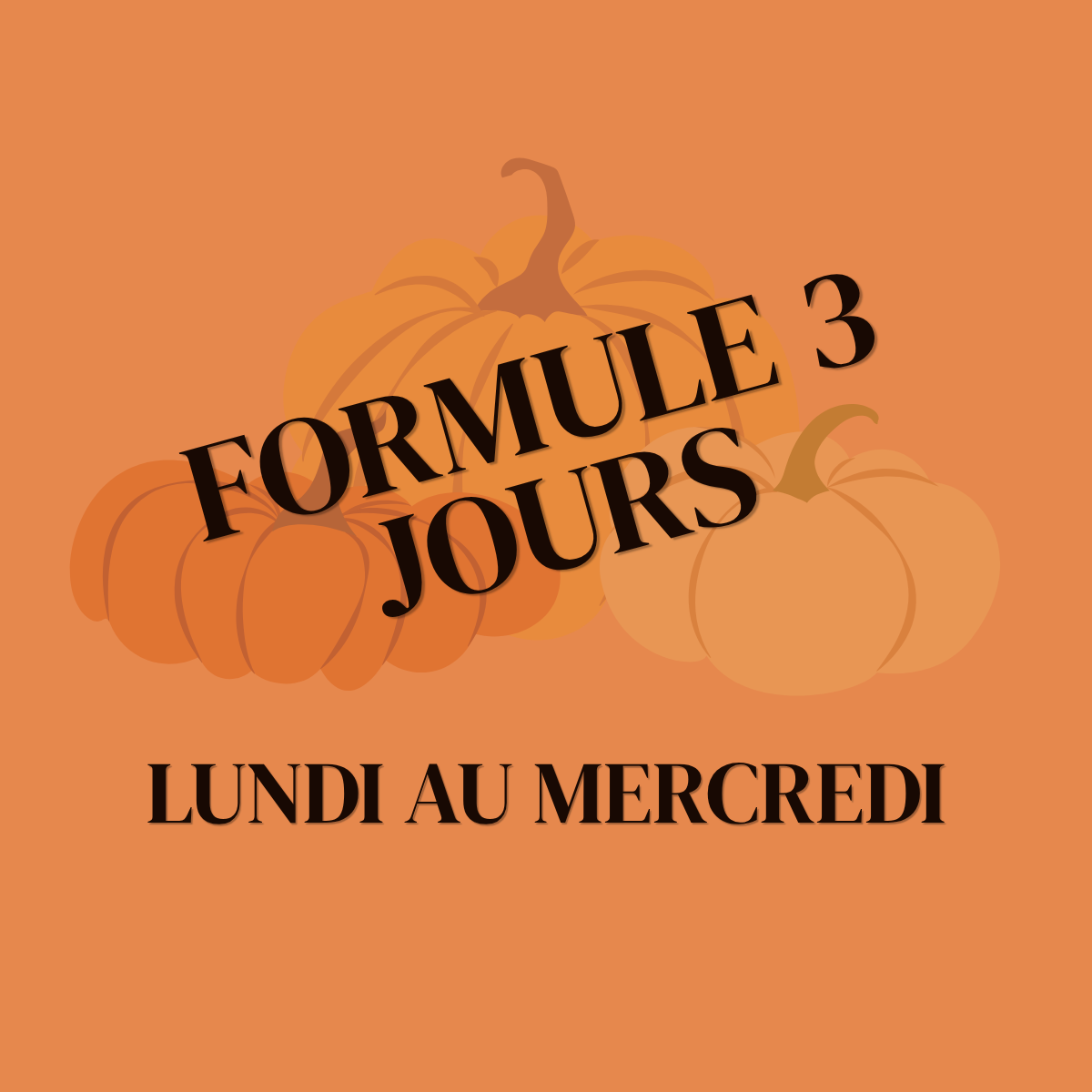 SEMAINE 1 -STAGE OCTOBRE 2026 | 7 à 12 ans | 3 JOURS (lundi 19 au mercredi 21 Octobre)