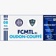 [D2]> FC MTL (B) - FC OUDON-COUFFE (A)