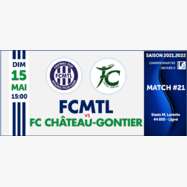 [R3]> FC MTL (A) - FC CHÂTEAU-GONTIER (A)