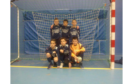 [U12]&gt; vainqueurs de la finale consolante à St Etienne de Montluc