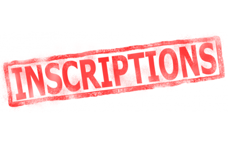 INSCRIPTIONS SAISON 2017-2018