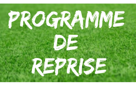 [SENIORS]&gt; Programme de Reprise