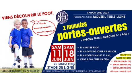 [FCMTL]&gt; Portes-Ouvertes 5-11 ans !