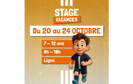 STAGE VACANCES &gt; OCTOBRE