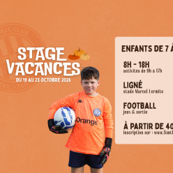 STAGE VACANCES